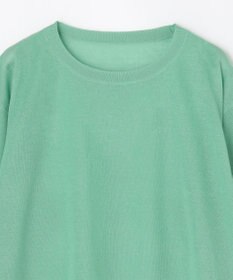 ANY シアーシャーリングスリーブニット