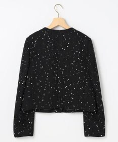 組曲 S フラワースパンコール ツイードジャケット