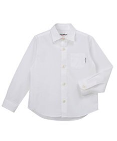 MIKI HOUSE HOT BISCUITS 【110-130cm】ブロード素材の長袖シャツ