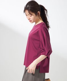 ANY SIS シルケットスムースツイストスリーブ カットソー