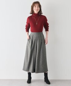 ANY 【洗濯機可】ウォームニットリブタートルネック