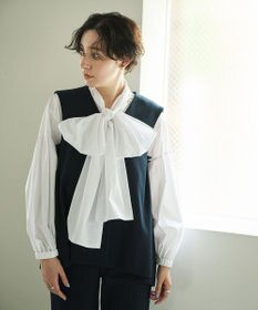 #Newans 【セレモニーにも】〈亀恭子さんコラボ〉サイドギャザージレ