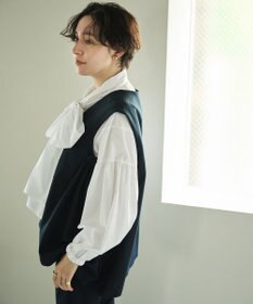 #Newans 【セレモニーにも】〈亀恭子さんコラボ〉サイドギャザージレ