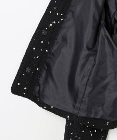 組曲 S フラワースパンコール ツイードジャケット