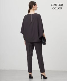 ICB L 【新色追加・WEB限定カラーあり・接触冷感・UVケア・速乾・防シワ・洗える】 FluidBackSatin  ドロストパンツ