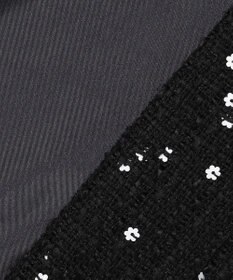 組曲 S フラワースパンコール ツイードジャケット