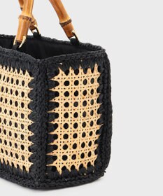 GRACE CONTINENTAL Caterina bertini  バンブーカゴバック