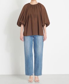 NAVE 【Nave　洗える】ボリュームボイル ブラウス