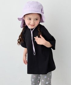 ANY KIDS 【UVカット/撥水/日よけ付き】バケットハット