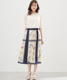 組曲 S シアーパフ袖 ニット