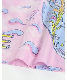 tsumori chisato SLEEP ツモリチサト ワンピース 綿100%(本体) サテン 8分袖 長袖 ロング丈 レディース UNX207/ワコール