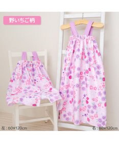 Mother garden マザーガーデン 野いちご 水泳 ラップタオル 80cm