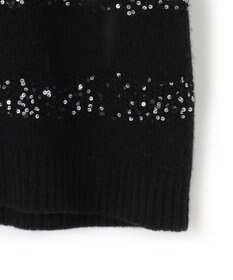23区 L 【滝沢眞規子さん着用/一部店舗限定】スパングルボーダー ニット