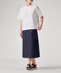 Paul Smith レーススリーブ コンビネーション 半袖カットソー