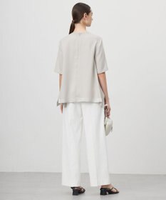 ICB 【接触冷感・UVカット・透け防止・吸水速乾・洗える】 シェルタリングドライオックス ワイドパンツ