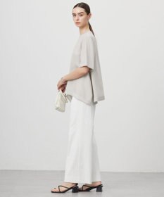 ICB 【接触冷感・UVカット・透け防止・吸水速乾・洗える】 シェルタリングドライオックス ワイドパンツ