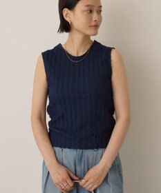 AMERICAN HOLIC フクレジャガードノースリーブトップス