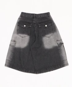 WEGO フラップポケットニータックカーゴハーフパンツ