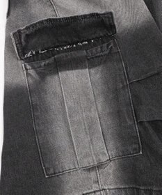 WEGO フラップポケットニータックカーゴハーフパンツ