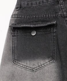 WEGO フラップポケットニータックカーゴハーフパンツ