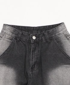 WEGO フラップポケットニータックカーゴハーフパンツ