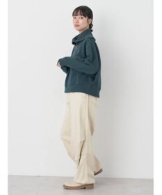 earth music&ecology ハーフＺＩＰ裏起毛プルオーバー