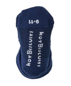 MIKI HOUSE HOT BISCUITS 【9-11cm】 ベビーソックス　アーガイル柄