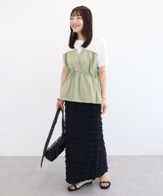Green Parks ギャザーミニバッグ