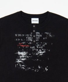 WEGO 【ユニセックス着用ITEM】アイレットスラブヘンリーネックT（SS）