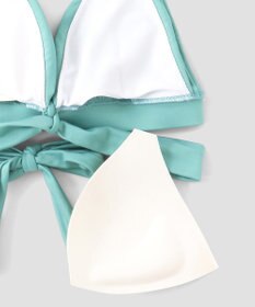 San-ai Resort（三愛水着楽園） 【SALE】ナチュラルだけどしっかり盛れる【ナチュラルアップブラ】　ノンワイヤービキニ　7M・9M　【San-ai Resort（サンアイリゾート）】