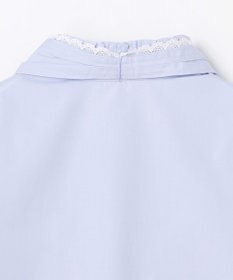 組曲 KIDS 【110-140㎝】 レースリボンタイブラウス