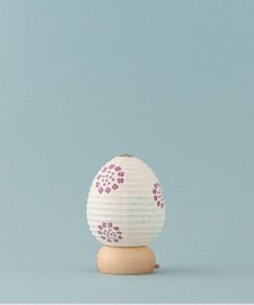 ちょうちん堂 【きもち】EGAO 紫陽花 ちょうちん ライト