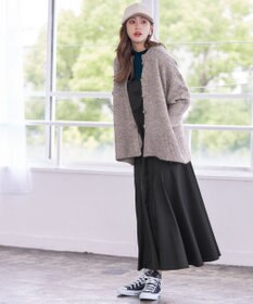 Tiaclasse 【洗える】ランダムリブニットプルオーバー