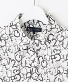 23区GOLF 【WOMEN】【吸水速乾・UVケア】ＭＯＶＥロゴ カノコ 半袖シャツ