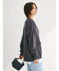 Green Parks ミニ裏毛Ｖネックカーディガン