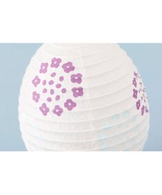 ちょうちん堂 【きもち】EGAO 紫陽花 ちょうちん ライト