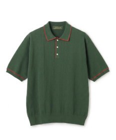 J.PRESS MEN 【WEB・一部店舗限定】Blancket Stitch Knit Polo