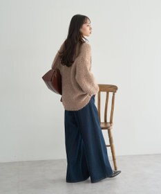 earth music&ecology 【予約】カラーミックスシャギーカーディガン