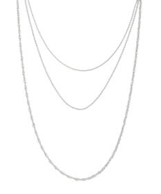 Green Parks ・ＨＡＬＦ　ＴＩＭＥ　サージカル３レンチェーンネックレス