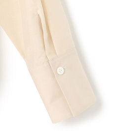 23区 【洗える】コットンシルクローン バンドカラー ブラウス