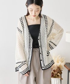 AMERICAN HOLIC クロシェカーディガン