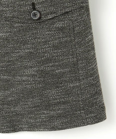 JOSEPH ABBOUD 【イタリア素材/軽量/ストレッチ】バックプリントジャージー ジャケット