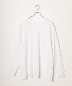 WEGO スリットワッフルロングスリーブT
