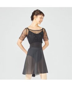 Chacott ハーフスリーブレオタード