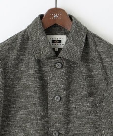 JOSEPH ABBOUD 【イタリア素材/軽量/ストレッチ】バックプリントジャージー ジャケット