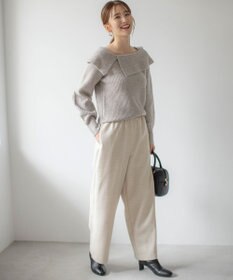 ANY SIS 【洗える】ラメキライージードロスト パンツ