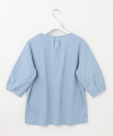 J.PRESS LADIES 【WEB限定カラーあり・接触冷感・UVケア】 スムースジャージー キーネック カットソー