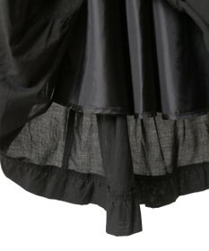 earth music&ecology ピンタックティアードミディスカート