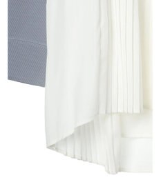 earth music&ecology プリーツヘムドッキングチュニック