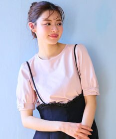 Feroux パフスリーブリボン Tシャツ